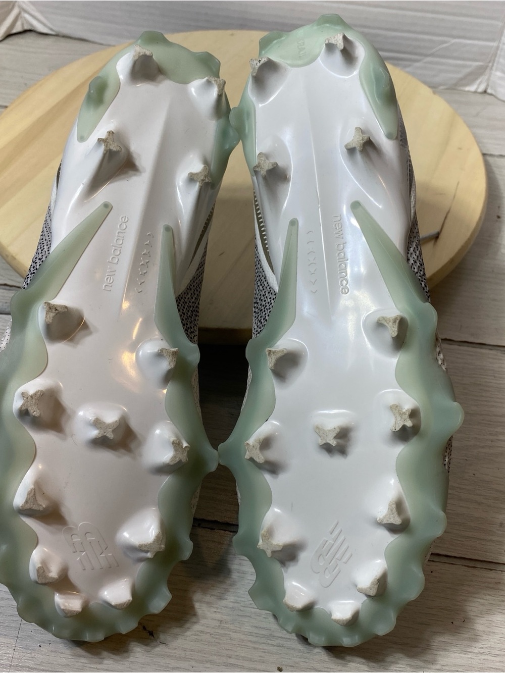 New Balance Freeze LX v5 Lacrosse Cleats White Silver FREEZWT5 Men’s Size 9.5 - Picture 10 of 10